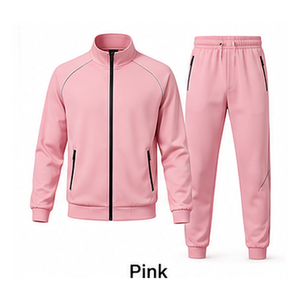 Conjunto de Chaqueta Deportiva Personalizada con Logotipo para Hombre, Chaqueta de Entrenamiento con Cierre Completo, Poliéster Interlock, Ropa Deportiva Personalizada de Fábrica - Product Image 3