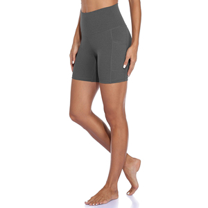 ชุดโยคะขาสั้นพร้อมผ้าสไปเด็กซ์ยืดหยุ่นสำหรับผู้หญิง - Product Image 2