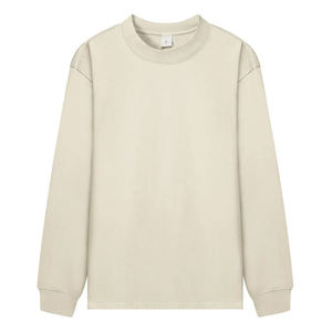 Sudadera de Cuello Redondo para Hombre, Color Verde Oliva, Manga Larga, Corte Regular, 100% Algodón, con Bolsillo, Transpirable y Ecológica - Product Image 3