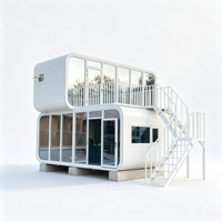 Fabricant de Cabines Préfabriquées Apple en Chine, Cabine Apple de 20 pieds, Structure Modulaire en Acier, Conception Isolée pour Utilisation en Habitation ou Bureau