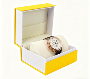 Boîte à montre de luxe de haute qualité, emballage personnalisé, boîte de rangement créative octogonale en cuir artificiel noir, sur mesure - Product Image 4