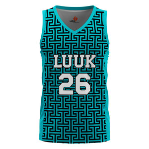 Camiseta de Baloncesto Personalizada por el Fabricante, Impresión por Sublimación, Ropa Deportiva de Equipo, Uniforme Transpirable de Secado Rápido, Venta al Por Mayor OEM - Product Image 1