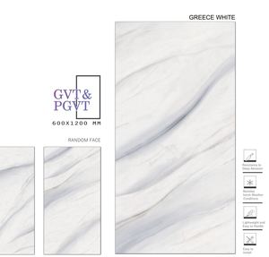 กระเบื้องพอร์ซเลนขนาด 600x1200 มม. หนา 9 มม. ขอบเรียบ ป้องกันการแตก ทนทาน กันน้ำ มีหลายแบบให้เลือก - Product Image 1