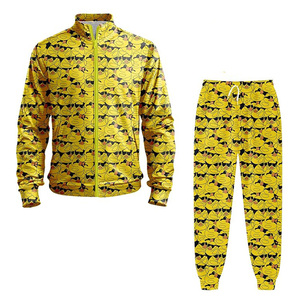 Conjunto Deportivo de Invierno con Estampado por Transferencia Térmica, Chaqueta y Pantalones con Impresión Personalizada, Ligero, Transpirable y de Secado Rápido, Venta al Por Mayor - Product Image 3