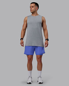 Wholesale <b>Men's</b> <b>Shorts</b> Light Grey Relaxed Fit <b>Linen</b> Look Pinstripe <b>Shorts</b> For <b>Men</b> Latest Style <b>Men</b> Sustainable Gym Wear - Product Image 4