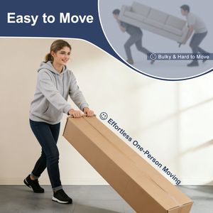 Divano a U Senza Struttura in Velluto Morbido, Design Trapuntato, Spugna ad Alta Densità 32D, Base Ergonomica, Nessun Montaggio Richiesto, per Soggiorno - Product Image 6