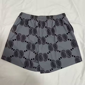 Pantalones cortos de gimnasio para hombre de verano de diseño personalizado 100% algodón ecológico doble sublimación estilo informal 5 pulgadas - Product Image 4