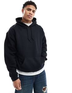 Sweat-shirt à capuche surdimensionné pour homme, logo personnalisé, printemps-automne, manches longues, impression de lettres, sweat-shirt oversize uni avec poches - Product Image 1