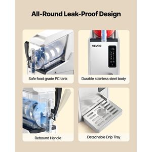 Macchina per Slushie da 3L/100oz per Uso Domestico, Senza Ghiaccio, per Bevande Congelate e Margarita, Ideale per Feste - Product Image 6