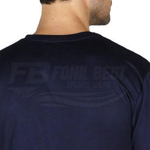 T-shirts décontractés pour hommes, 100% coton respirant, tendance - Prix d'usine, faible MOQ - Product Image 5