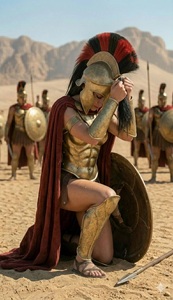 Ensemble d'armure spartiate grecque antique pour femmes – Costume de gladiateur en acier fait main – Tenue de guerrier médiéval Mohd - Product Image 3