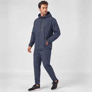 Traje Deportivo de Nylon Personalizado para Hombre, Resistente al Viento, para Invierno, Senderismo y Camping, Impermeable, con Cremallera Frontal y Capucha - Product Image 2