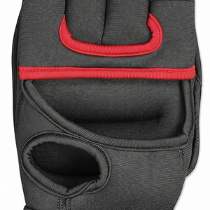 Wholesale Best Selling MMA Gloves High Quality Half Finger Waterproof Custom Logo PU Leather High <b>Foam</b> <b>Padding</b> MMA Gloves - Product Image 5