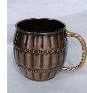 Luxury Copper Moscow Mule <b>Mugs</b> for Party Use Durable Copper Mule <b>Mugs</b> for Cold Drink Use Double Wall Copper <b>Insulated</b> Drink <b>Mugs</b> - Product Image 1