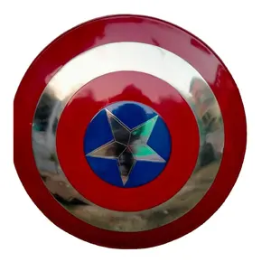 Escudo de metal nórdico capitão américa para decoração e usado no cinema