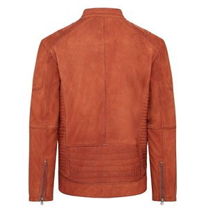 Blouson de motard en cuir véritable sur mesure pour homme – Vêtement d'extérieur élégant pour motard – Fabrication haut de gamme – Service d'échantillonnage disponible - Product Image 2