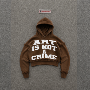 Sudadera con Capucha Casual para Uso Diario, Color Marrón, con Diseño Gráfico, Logotipo Estampado en la Parte Delantera, Manga Regular, Otoño, Sudadera Clásica de Moda Urbana, Cómoda para el Invierno - Product Image 5