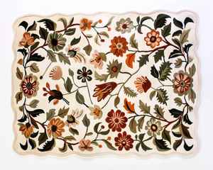 Alfombras y Tapetes Modernos de Lana con Diseño Floral de Pelo Largo, Hechos a Mano, para Sala de Estar y Dormitorio - Product Image 5