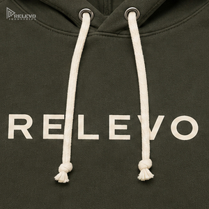Wholesale Custom Vintage Washed Pullover <b>Hoodie</b>, <b>Plain</b> Blank Heavyweight Unisex Hooded Sweatshirt With Contrast Cuffs Acid Wash - Product Image 3