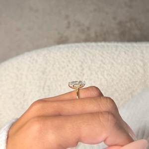 2.02CT Marquise Cut Diamond Romantic <b>Ring</b> For Women's Lab Grown 14K Yellow Gold Wedding <b>Proposal</b> Gift For Girlfriends - Product Image 6