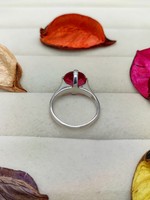 Bague en quartz champagne arc-en-ciel, bijou élégant en cristal et pierres précieuses, cadeau tendance pour femmes et filles, bague unique et colorée
