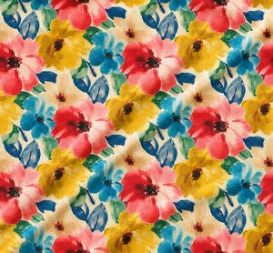 Floral Printed Organic Eco-Friendly 100% Viscose <b>Fabric</b> Woven Textile for Garment Home Decor Lining Skirts - Product Image 2