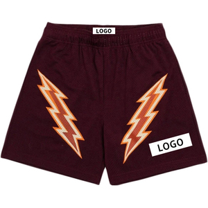 Shorts de basketball unisexes à séchage rapide, antibactériens, imprimés, avec cordon de serrage, logo personnalisé, broderie, maille respirante, personnalisable - Product Image 4
