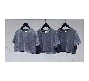 Camiseta personalizada de alta calidad para mujer, camiseta de gran tamaño de algodón personalizada para mujer, ropa para mujer con su logotipo - Product Image 3