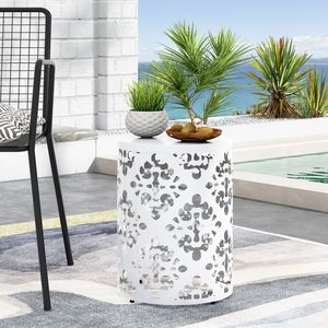 Grande Tavolino da Esterno in Metallo per Spazi All'aperto - Product Image 1