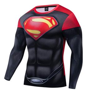 Camiseta de Compresión Deportiva de Primera Calidad, Rash Guard, para Fitness, con Impresión Personalizada, Suministro del Fabricante de Ropa Deportiva - Product Image 2