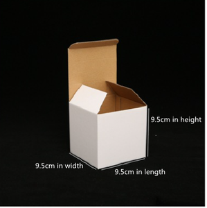 Biểu tượng tùy chỉnh thiết kế sóng gửi thư bao bì đồng bằng màu trắng vận chuyển hộp carton - Product Image 4