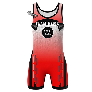 Customized Factory Wholesale Durable Stretch Lightweight High Quality Professional Men's Weightlifting Uniforms Wrestling - Product Image 1