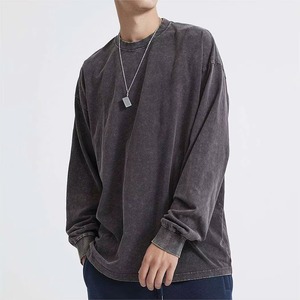 เสื้อสเวตเชิ้ตถักสำหรับผู้ชาย ผ้าโพลีเอสเตอร์/คอตตอน 280 กรัม คอกลม แขนยาว ผ้าฟลีซ กันน้ำ กันลม ระบายอากาศ แห้งเร็ว - Product Image 4