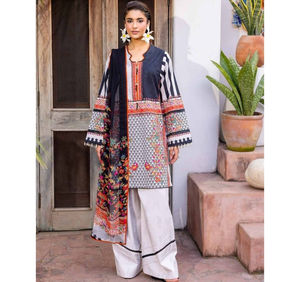 Ssumaira Present Charizma CPrint 3 Piece Lawn Summer Collection Pakistani Indian Branded <b>Dresses</b> Wholesale - Product Image 1