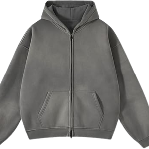 Sweat-shirt à capuche surdimensionné de qualité supérieure pour homme, 100 % coton molletonné, respirant, lourd (360 g), chaud pour l'hiver, personnalisable - Product Image 3