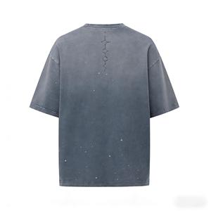 ผู้ผลิตเสื้อยืดสตรีทแวร์: เสื้อยืดลายกราฟิกผู้ชาย, วินเทจเอซิดวอช, ทรงโอเวอร์ไซส์ รุ่นใหม่ 2026 - Product Image 2