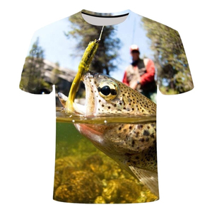 T-shirt de pêche unisexe à manches longues à capuche, séchage rapide, protection 50, grande taille, impression par sublimation, polyester, performance personnalisée - Product Image 2