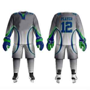 Uniformes de Hockey sobre Hielo de Alta Calidad, Personalizados para Equipos, con Técnica de Sublimación - Product Image 4
