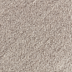 Chaise de salle à manger minimaliste de style mid-century - Structure en bois massif et revêtement en bouclette - Product Image 6