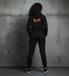 Conjunto de Sudadera Corta con Cremallera y Pantalones de Chándal de Invierno de Alta Calidad para Mujer, Ropa de Diseñador Personalizada, Chándal de Dos Piezas con Cordón - Product Image 2