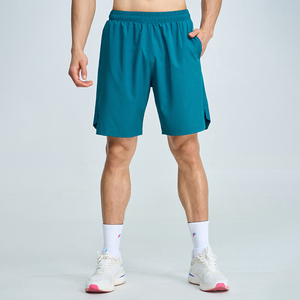 Shorts pour hommes de haute qualité, personnalisés avec logo, décontractés, respirants, à séchage rapide, en polyester et élasthanne, confortables, à taille élastique ample - Product Image 6