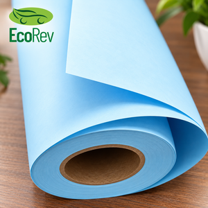 Papier pour traceur CAO EcoRev ECO39 80 g/m² double face bleu biodégradable recyclable en pâte de bois pour dessins architecturaux - Product Image 1