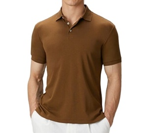 Camisa Formal de Manga Corta Estilo Clásico para Caballero, 100% Algodón, Secado Rápido, Transpirable, con Estampado Animal, ODM - Product Image 1