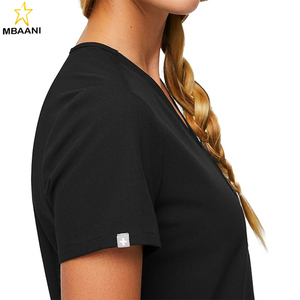 เสื้อสครับและชุดสครับสำหรับผู้หญิง — ทรงคลาสสิก, มีกระเป๋า 1 ช่อง, ยืดได้ 4 ทิศทาง, ป้องกันรอยยับ - Product Image 2