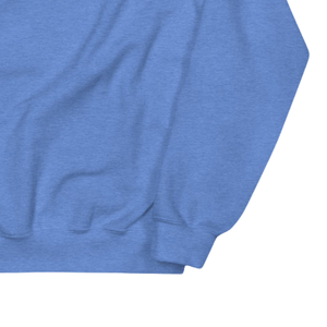 Sweat-shirt unisexe rose à col rond en molleton Heather Deep Royal, pull à manches longues, décontracté, mode hiver, vêtements de tous les jours - Product Image 6