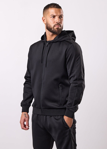 Conjuntos Deportivos de Algodón Personalizados de Alta Calidad para Hombre, Sudaderas con Cierre y Pantalones Deportivos - Product Image 6