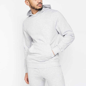 Custom Men's Winter Warm <b>Oversized</b> Tracksuit Set <b>Oversized</b> Cotton <b>Joggers</b> with Flared Sweatpants Windproof Workout Hoodie Set - Product Image 2