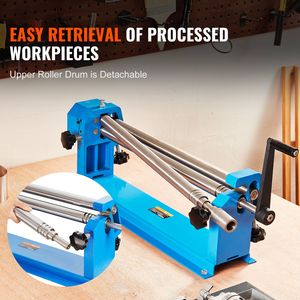 Máquina Laminadora de 24 Pulgadas, Capacidad de Calibre 16, para Laminar y Doblar Chapa Metálica, con 2 Características Desmontables - Product Image 3
