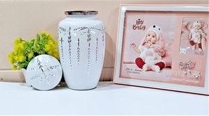 Vase en aluminium, pot de fleurs d'intérieur, support de plante artificielle, pièce de décoration de table en aluminium - Product Image 6