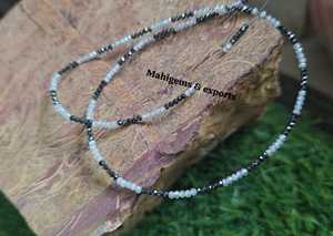 ลูกปัดมอยส์ซาไนต์สีขาวขนาด 2.50 มม. และสีดำขนาด 2 มม. คุณภาพ AAA สำหรับทำเครื่องประดับ - Product Image 4